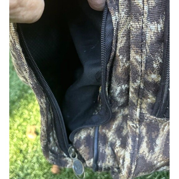 VTG Ricardo Beverly Hills Designer Luggage Large Tote Overnight Bag Animal Print - Picture 15 of 16